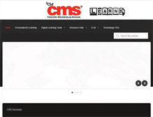 Tablet Screenshot of cmslearns.org